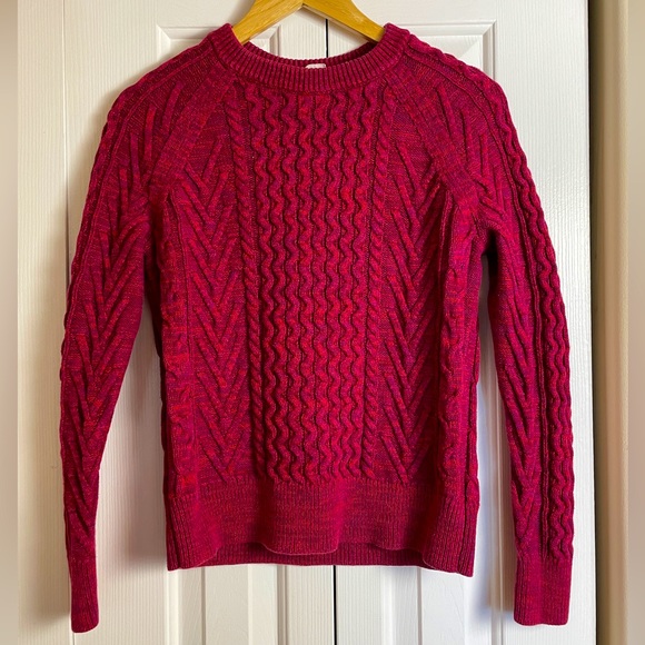 Red Knit Sweater - Picture 1 of 4